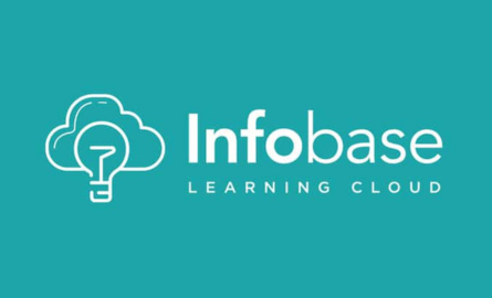 Infobase Learning Cloud logo with teal background